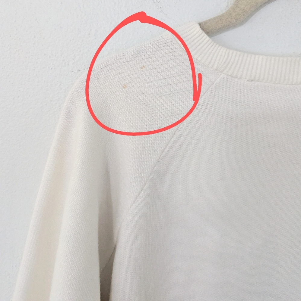 Vintage 90s Italia Roma Graphic Pullover Sweatshirt Italy White Size Medium M - Picture 6 of 8